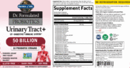 Dr. Formulated Probiotics Urinary Tract+ Cooler - 60 capsules - Image 3