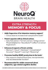 NeuroQ Extra Strength Memory & Focus - 60 capsules - Image 3