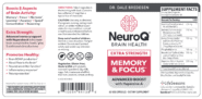 Alternative view of NeuroQ Extra Strength Memory & Focus - 60 capsules