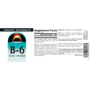 Alternative view of B-6 Immune System Support 500mg - 100 tablets