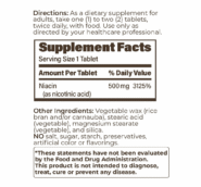 Alternative view of Extended Release ENDUR-ACIN® Wax Matrix Niacin (Nicotinic Acid) 500mg - 100 tablets