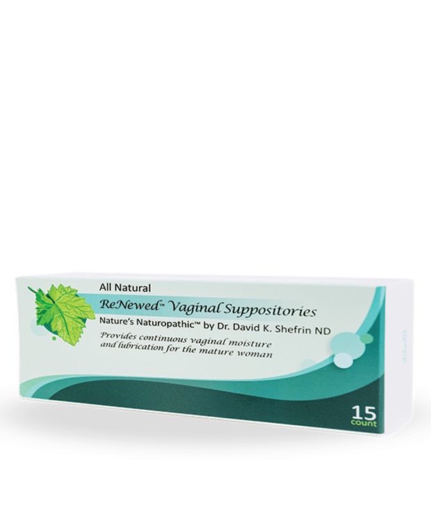Renewed DHEA Vaginal Suppositories - 15ct