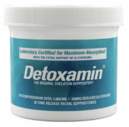 DETOXAMIN 1000MG EDTA SUPPOSITORIES with GLUTATHIONE 30ct