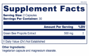 Alternative view of Brazilian Green Propolis - 60 capsules