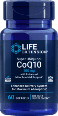 Super Ubiquinol CoQ10 w/Enhanced Mitochondrial 100mg - 60 softgels