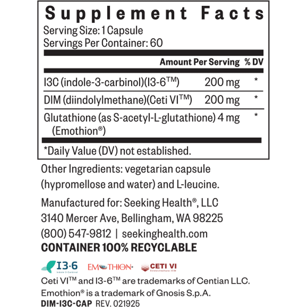 DIM + I3C - 60 CAPSULES - Image 2