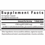 Alternative view of L-Methylfolate 60 vegcaps