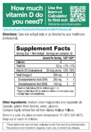 Alternative view of Learn+D (800 IU) - 30 capsules