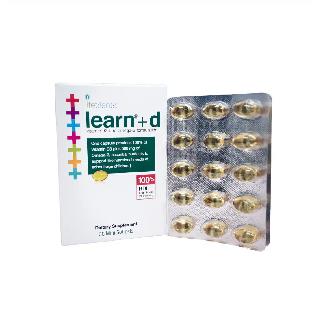 Learn+D (800 IU) - 30 capsules - Image 3