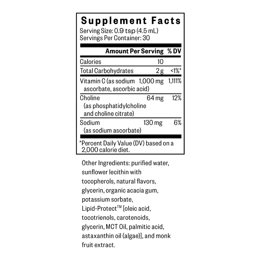 Liposomal Vitamin C - 135 ml - Image 2