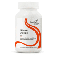 Lithium Orotate (5mg) - 100 Vegetarian Capsules