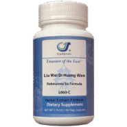 Liu Wei Di Huang Wan Capsules - Rehmanni - 100 capsules