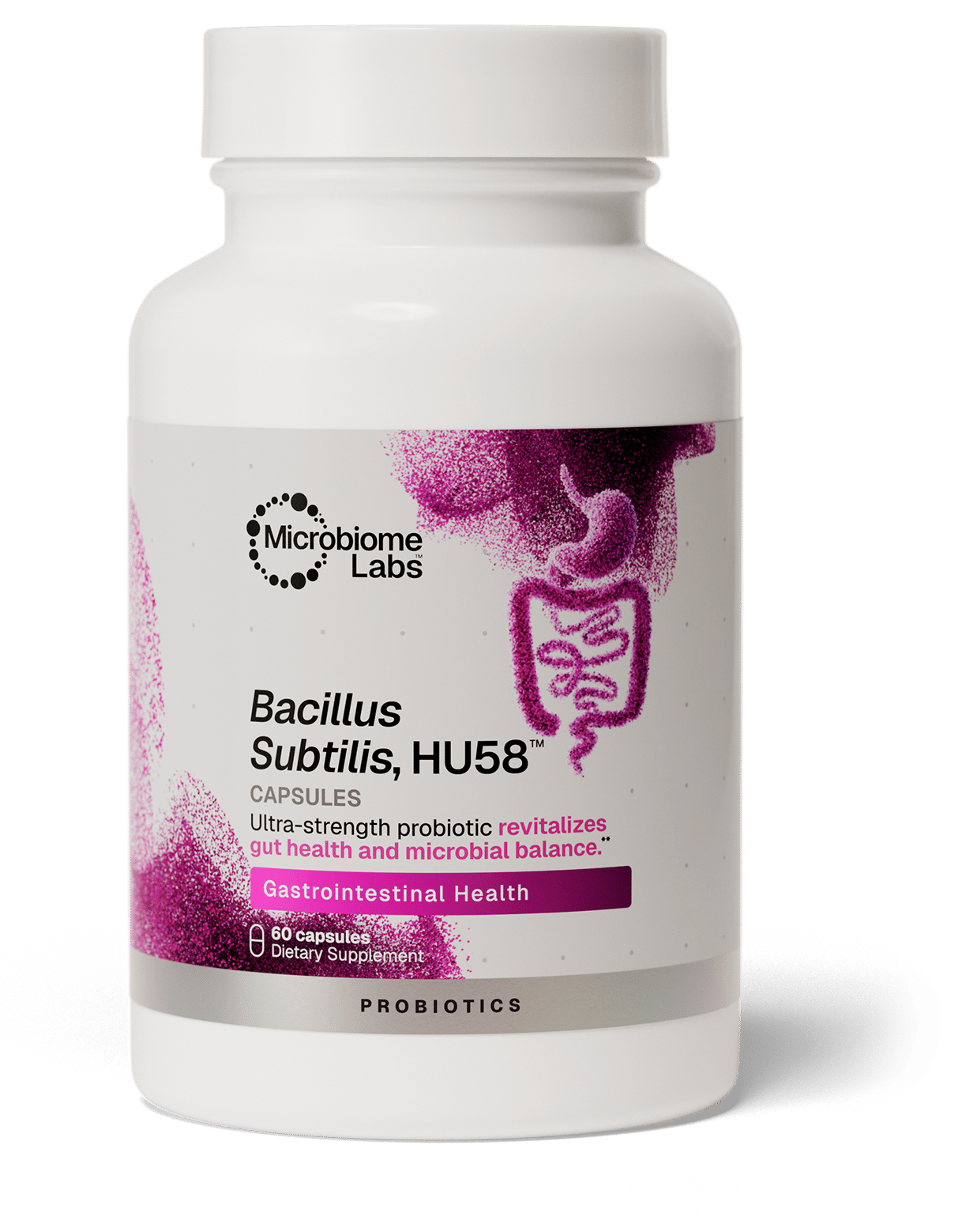 HU58 (High Potency Bacillus Subtilis) 60 capsules