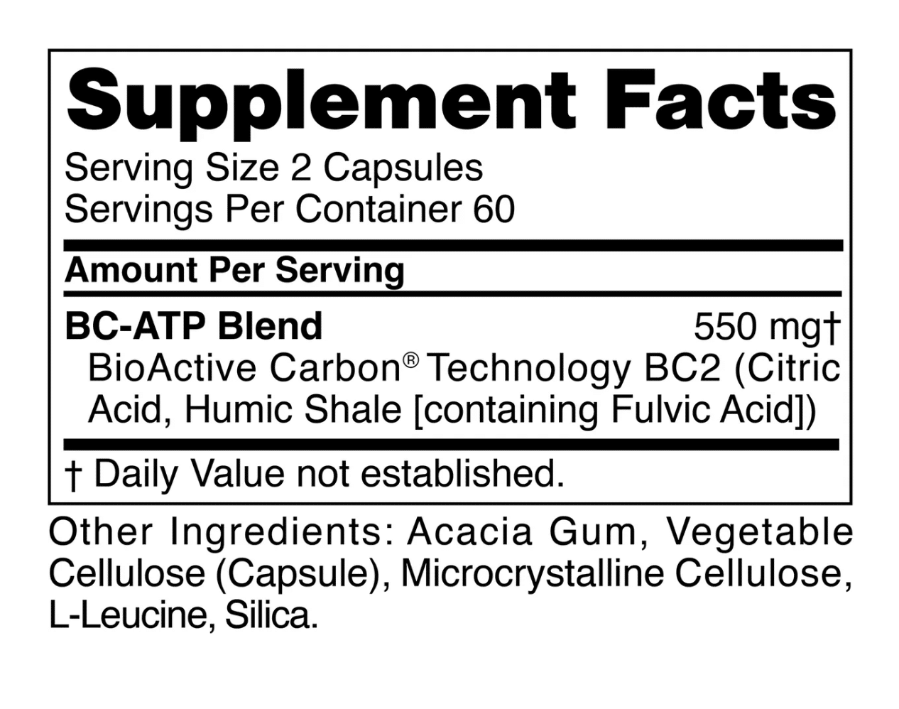 BC-ATP - 120 capsules - Image 2