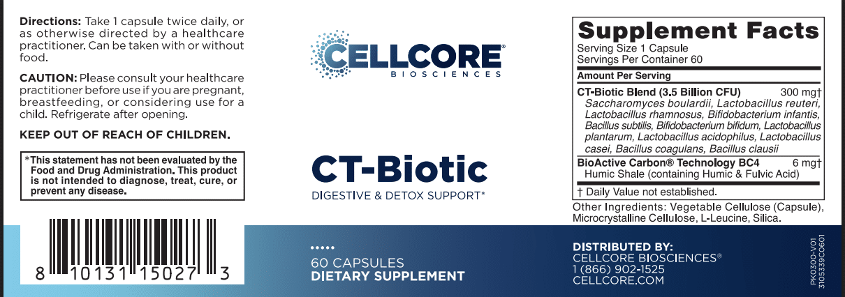 CT-Biotic - 60 capsules - Image 4