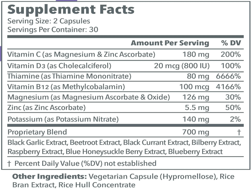 Vascanox HP - 60 capsules - Image 2