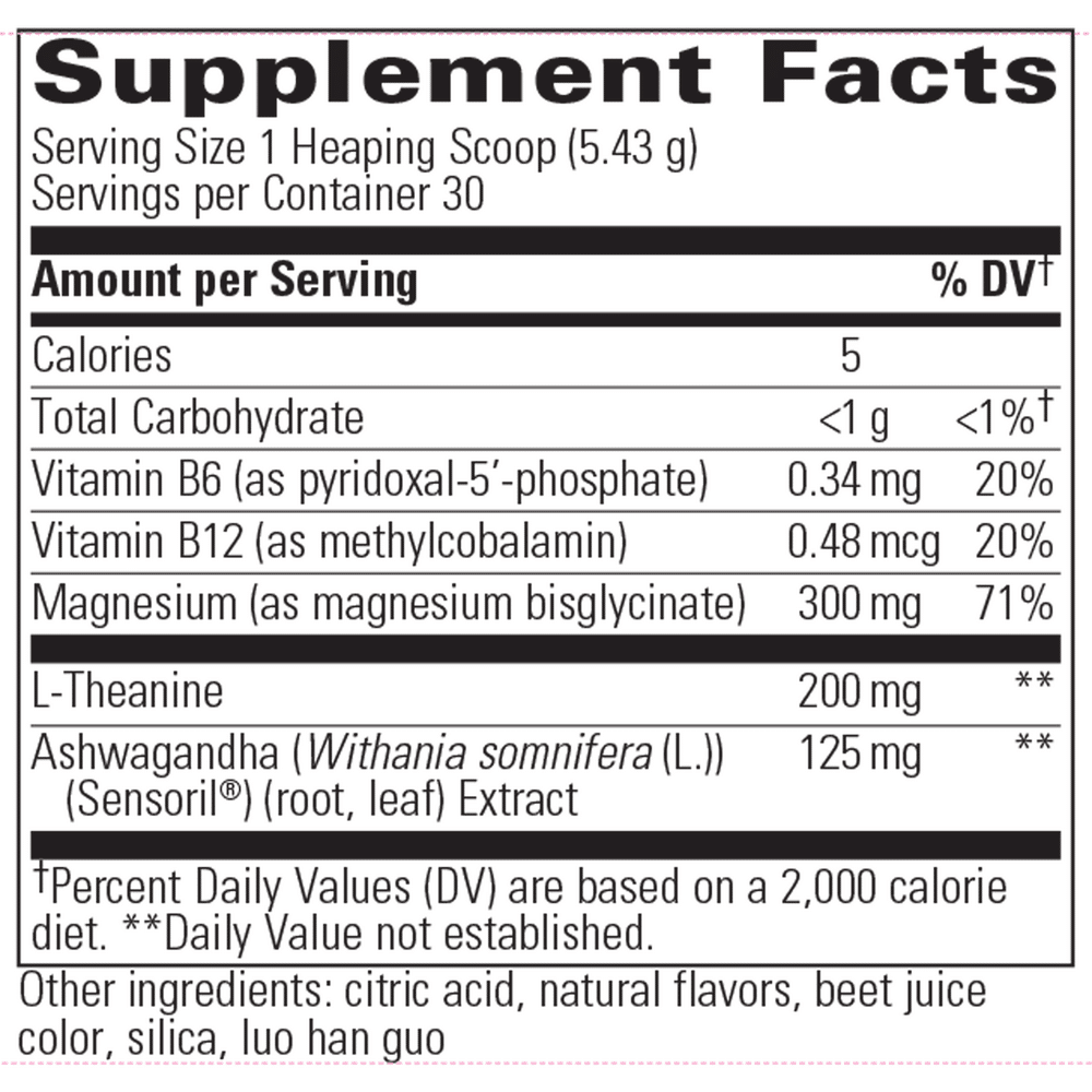Cortisol Manager Calm, Cherry Medley - 5.74 oz (162.9 gr) - Image 2