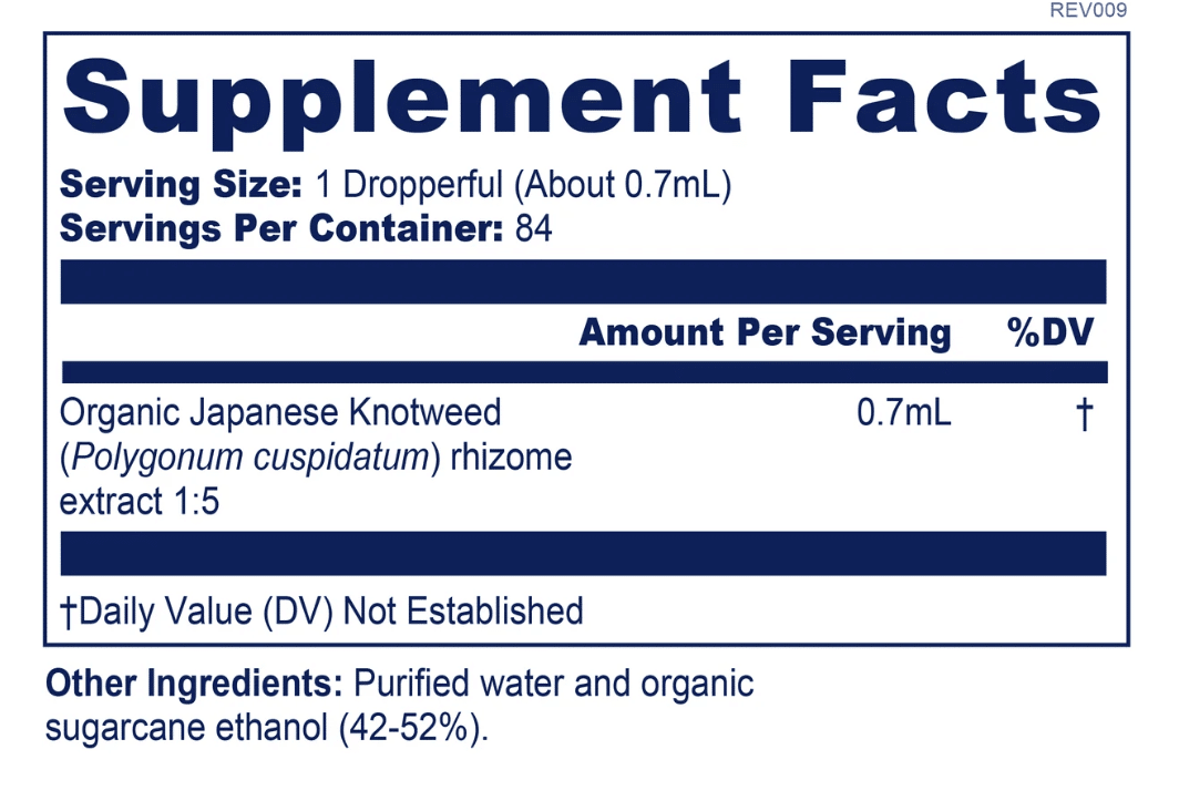 Japanese Knot Weed (Organic) - 2 fluid oz. - Image 2